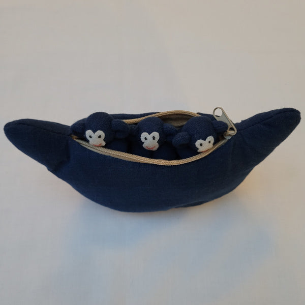 Blue Monkeys in a Banana