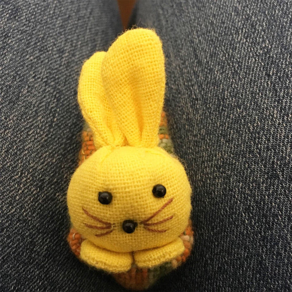 "Bounce Bounce" lovely little inquisitive bunny purse