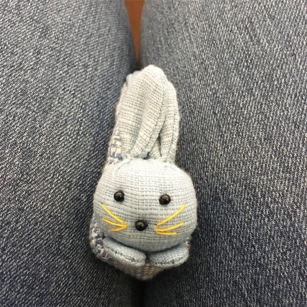 "Bounce Bounce" lovely little inquisitive bunny purse