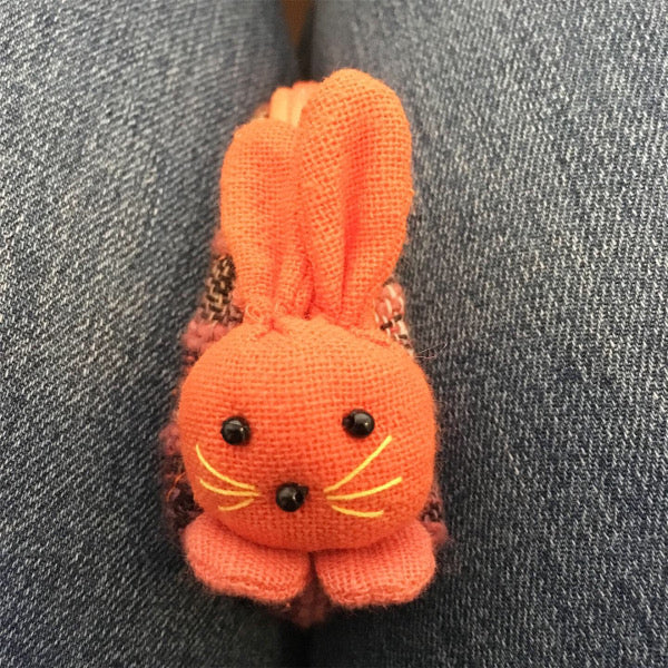 "Bounce Bounce" lovely little inquisitive bunny purse