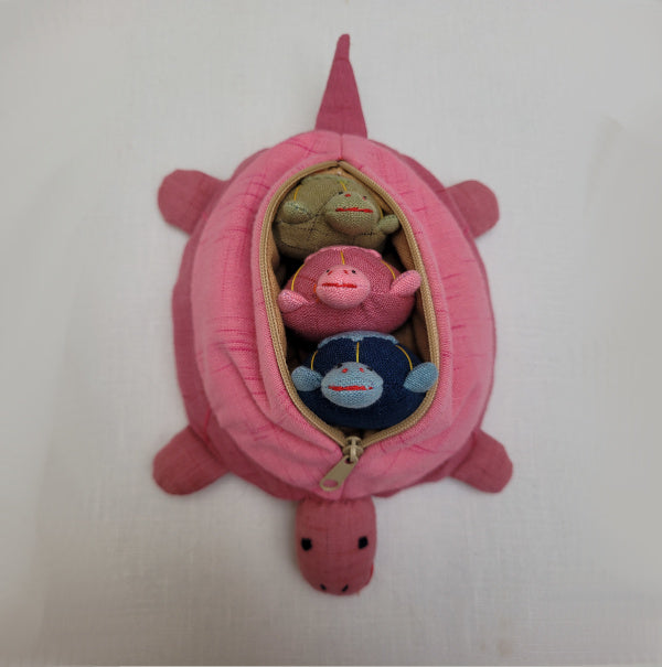 Superior Mother Tortoise and Triplets