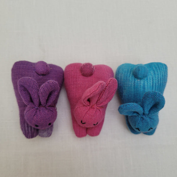 Tartan Bunnies in a Pink Carrot