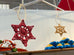 Set of 3 crocheted decorations