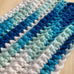 Hand Crocheted Ribbed Cotton Scrubbies