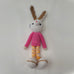 Adorable Long stripy legged,  Big eared, Huge boots, hand crochet Bunny. Best sellers