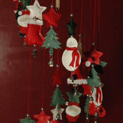 Paper Santa mobile