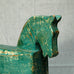 Painted Wooden Horse on wheels